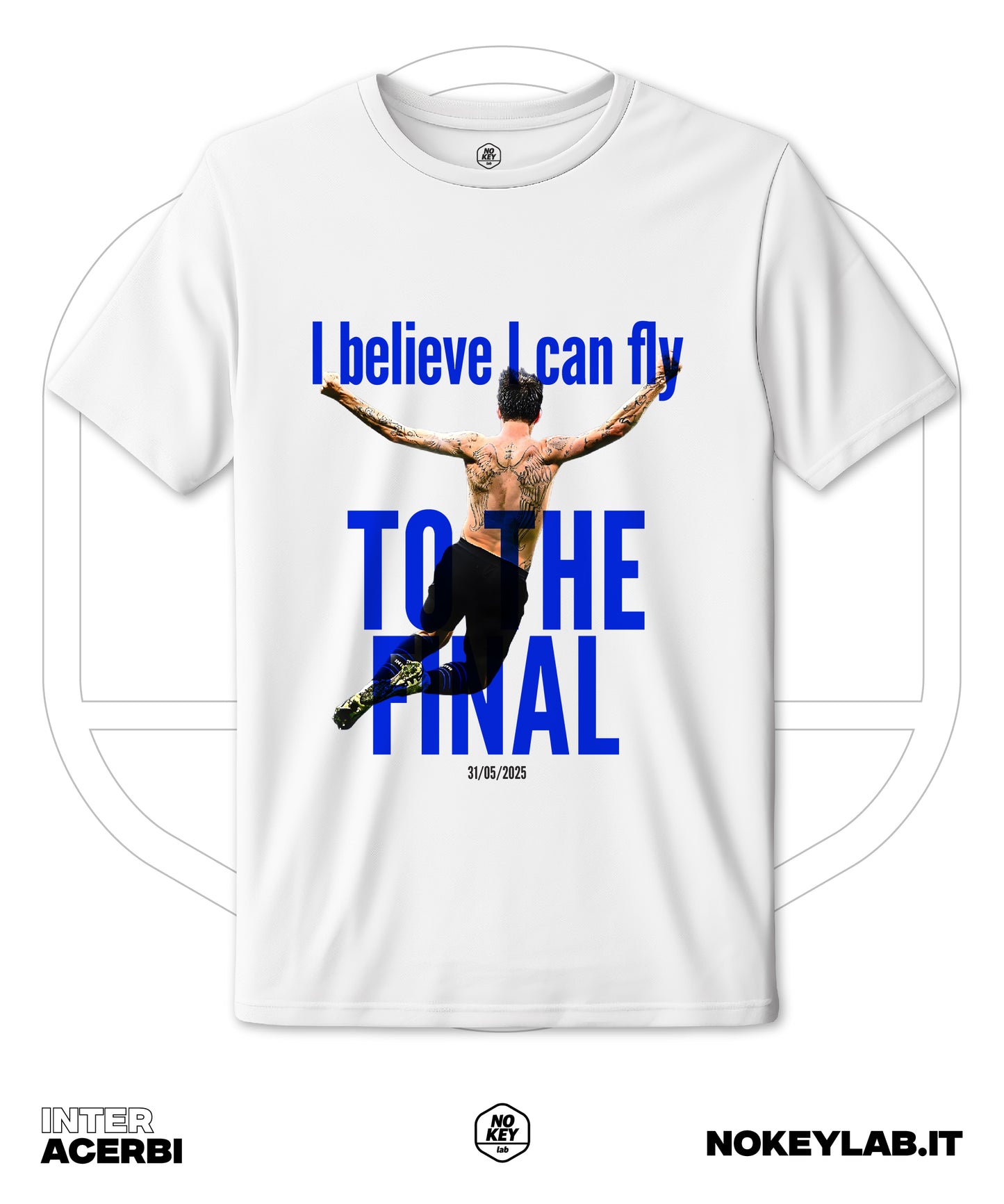 T-shirt Inter Barcellona Acerbi Vittoria Semifinale Champions