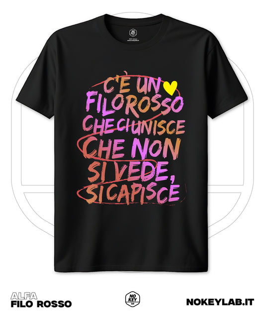 Maglia “Filo Rosso” – Ispirata ad Alfa | Amore, Destino, Connessione