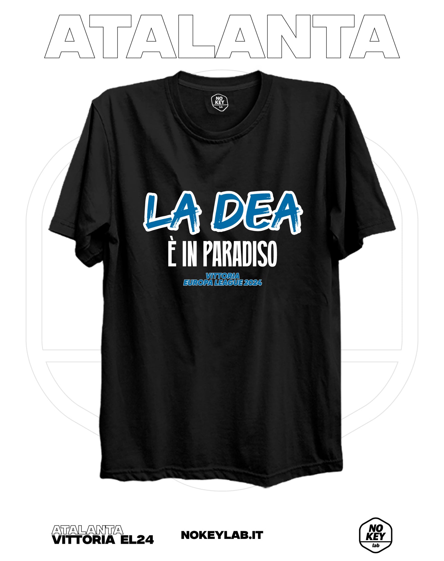 ATALANTA VICTORIA EUROPA LEAGUE 2024 T-SHIRT