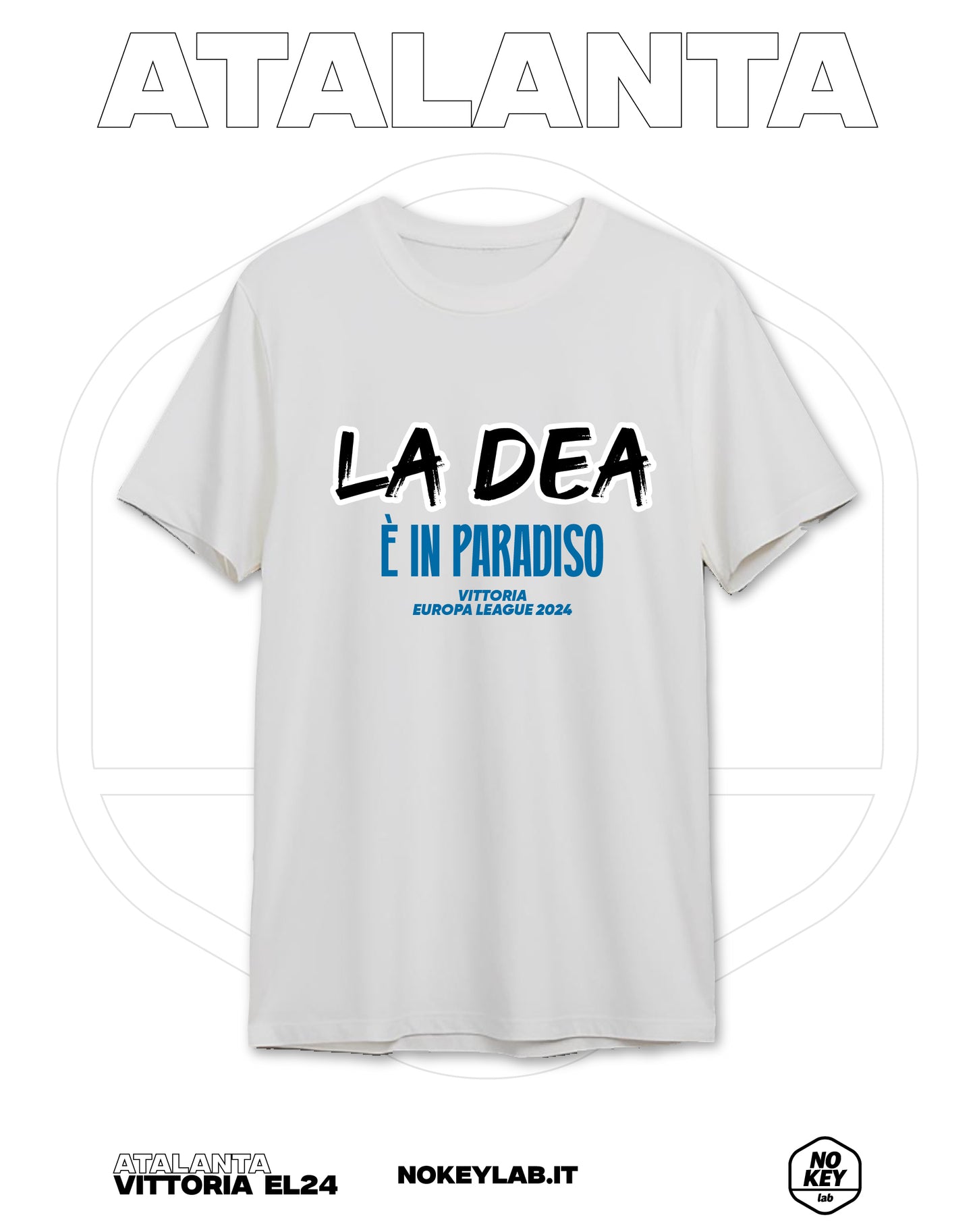 ATALANTA VICTORIA EUROPA LEAGUE 2024 T-SHIRT