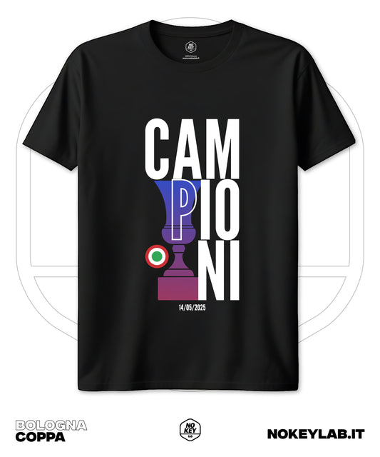 Maglia Celebrativa Bologna Coppa Italia 2025 Campioni – Vittoria Storica per i Rossoblù