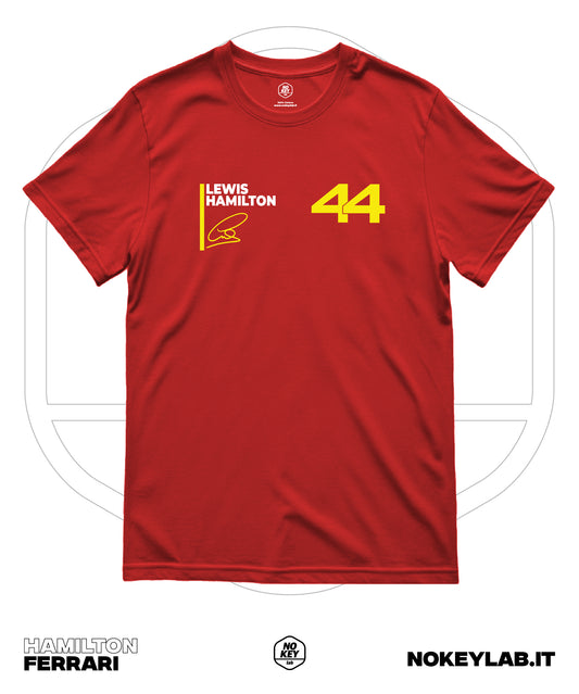 Lewis Hamilton x Ferrari: La Maglia per i Veri Fan della Formula 1