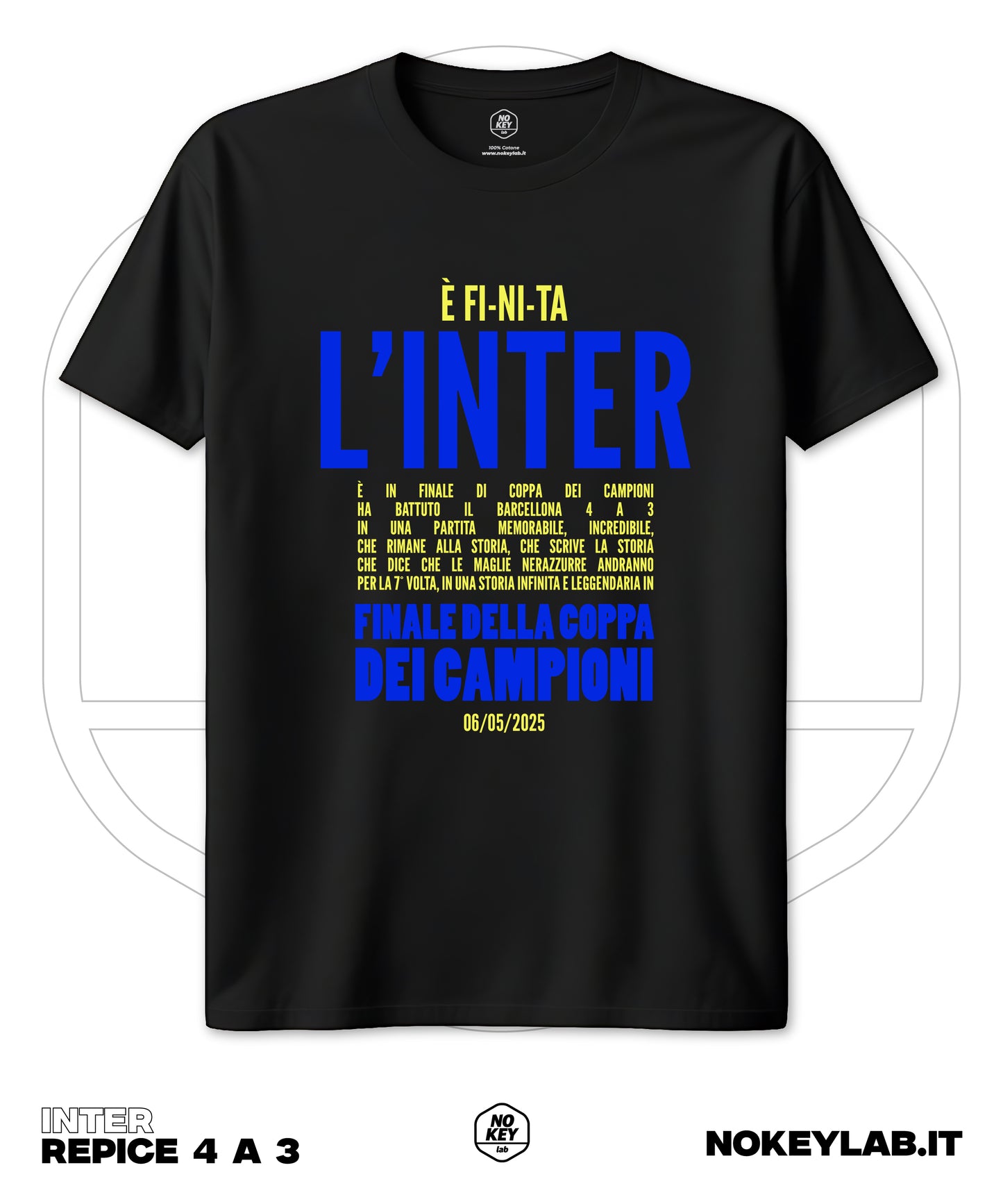 T-shirt Inter Barcellona Repice Vittoria Semifinale Champions
