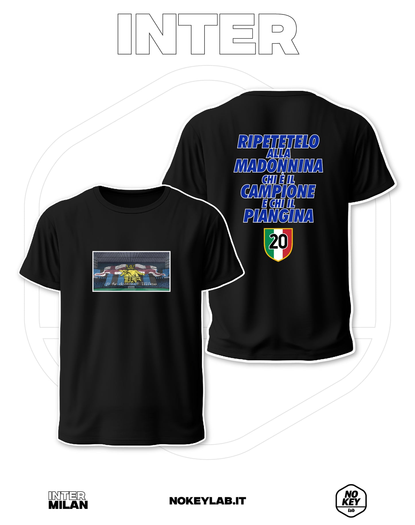 T-shirt Inter Ti te dominet Milan
