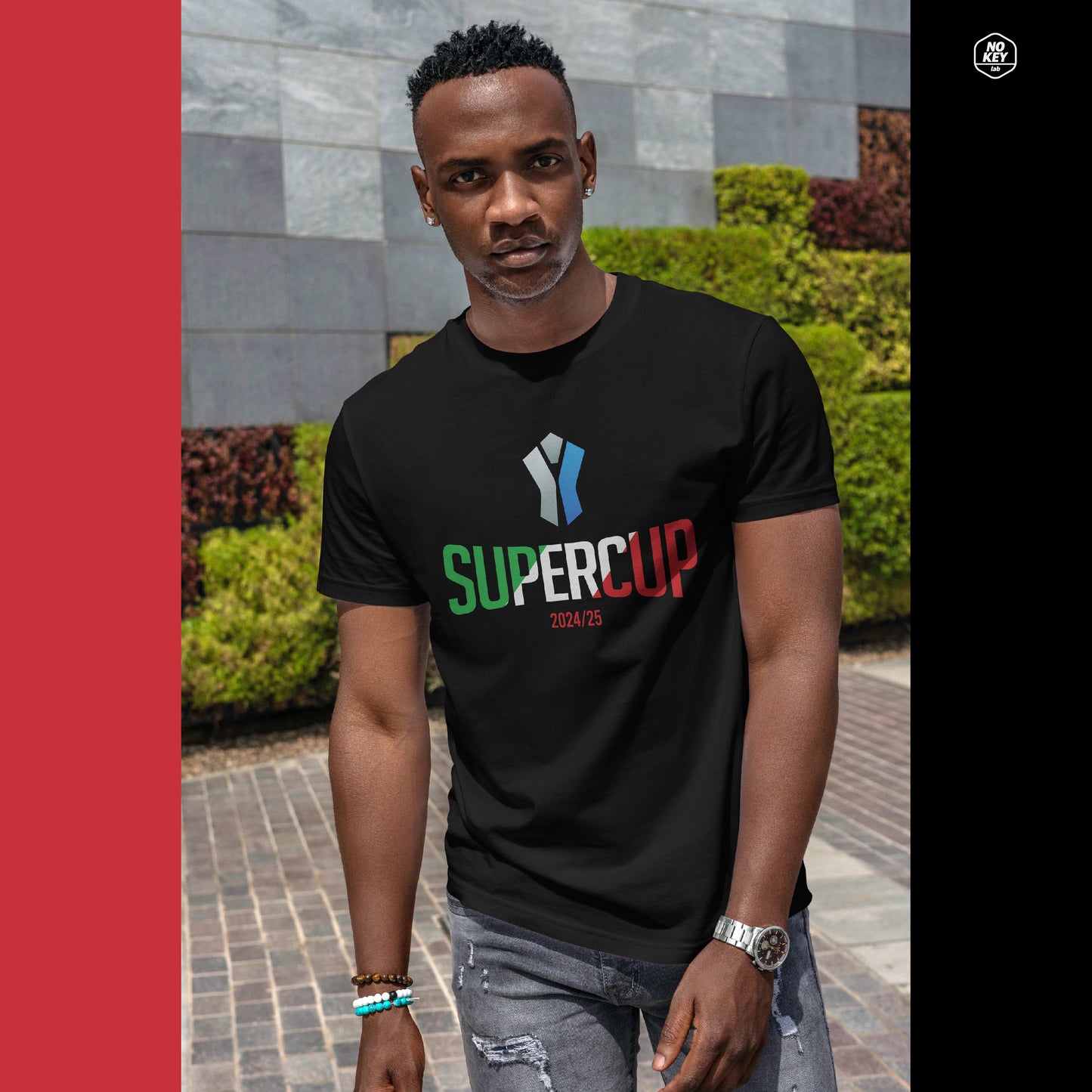 T-Shirt Milan Vittoria Supercoppa Italiana - Trionfo Rossonero