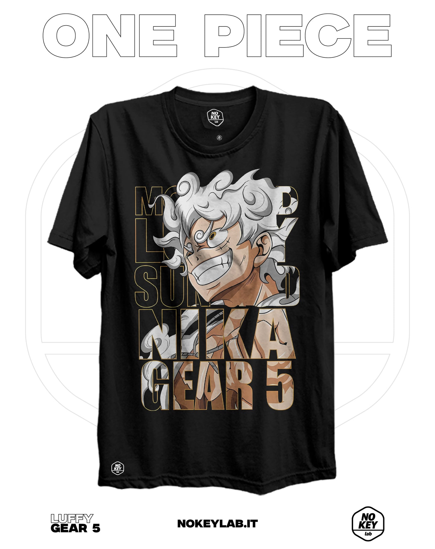 One Piece Luffy Gear 5 t-shirt