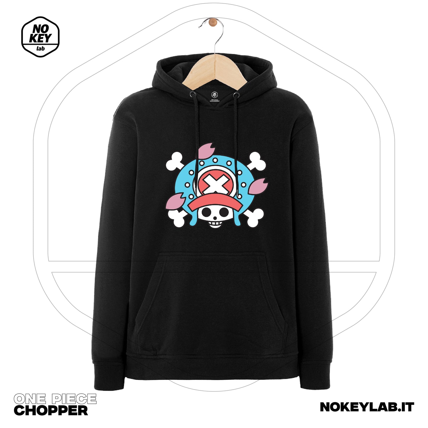Felpa Jolly Roger One Piece – Stile Pirata Ufficiale per Veri Fan