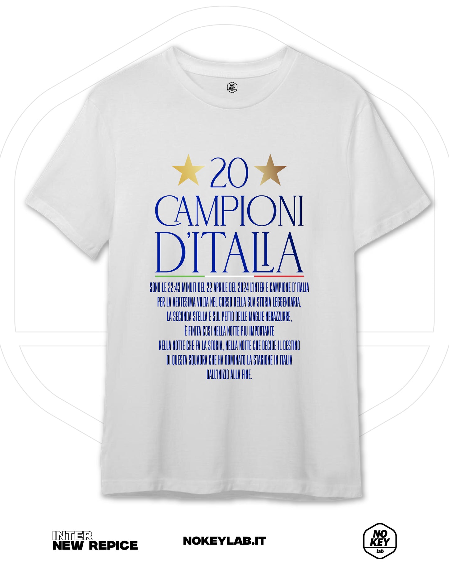 T-shirt inter telecronaca Repice Nuovo Design