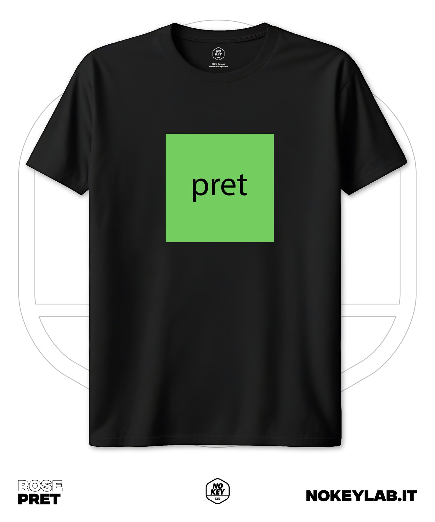 T-shirt Rose Villain Si Na Pret Sanremo 2025 Meme Pret Maglia