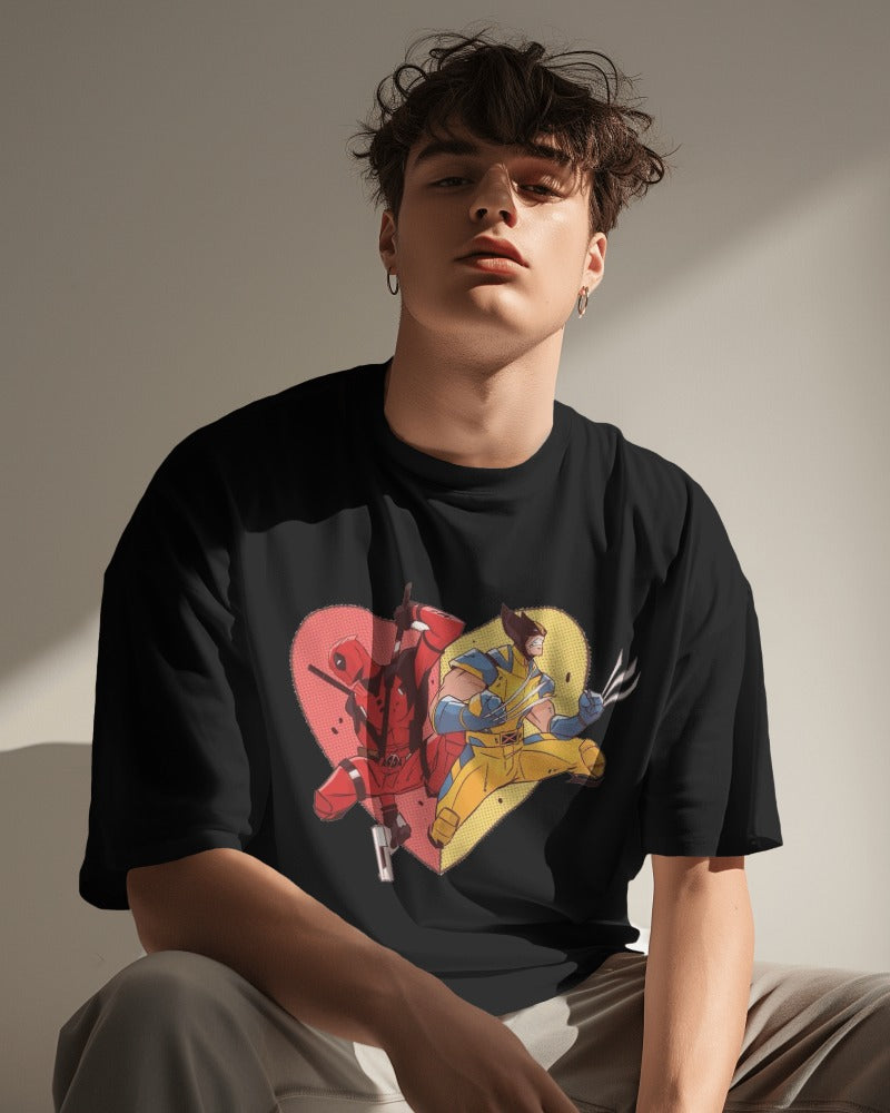 Deadpool and Wolverine T-Shirt | Marvel Superheroes T-Shirt