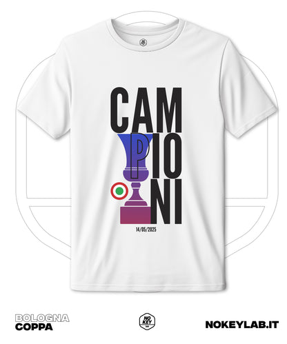 Maglia Celebrativa Bologna Coppa Italia 2025 Campioni – Vittoria Storica per i Rossoblù
