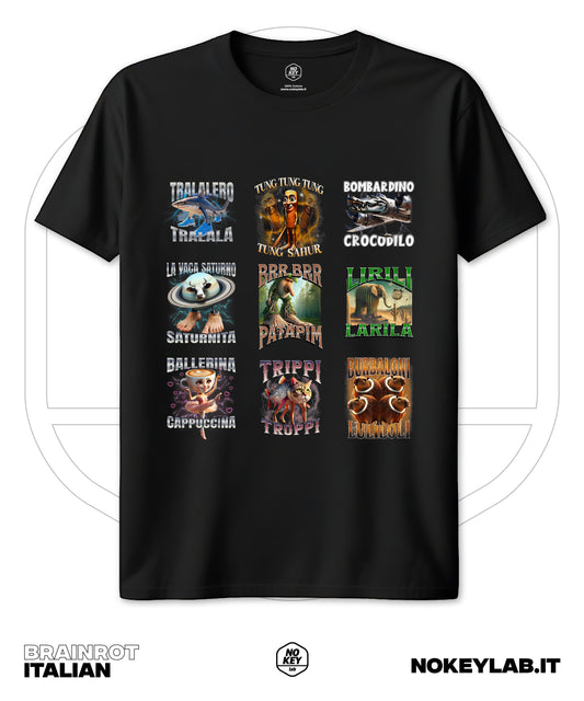 T-shirt Brainrot – L’ossessione diventa outfit