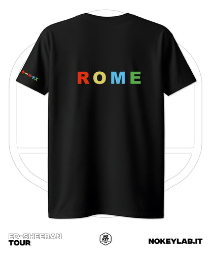 Maglia Ed Sheeran Concerti Roma e Marsiglia - Edizione Limitata Fan