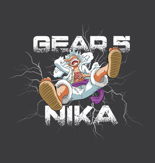 Felpa con cappuccio Luffy Gear 5