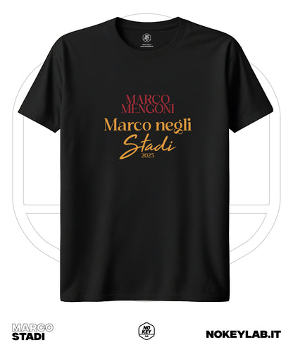 Maglia Tour Marco Mengoni | T-Shirt Fan Stile Pop Italiano