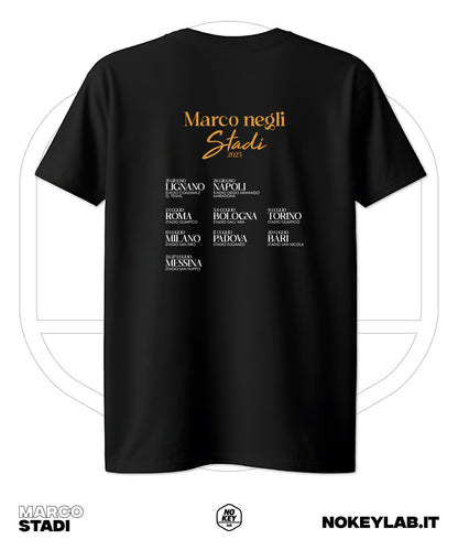 Maglia Tour Marco Mengoni | T-Shirt Fan Stile Pop Italiano