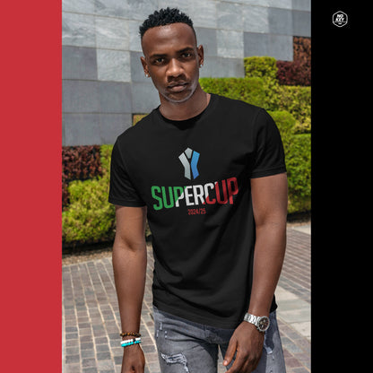 T-Shirt Milan Vittoria Supercoppa Italiana - Trionfo Rossonero