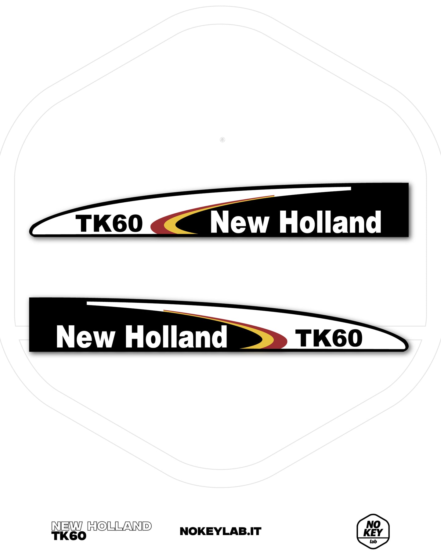 New Holland TL100 Sticker