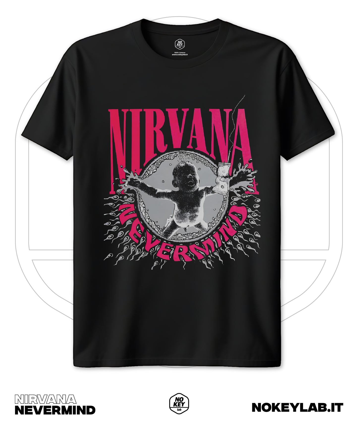 Magliette Nirvana Nermind- Stile Unico per Veri Fan del Grunge