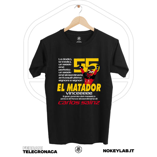 Carlos Sainz t-shirt vittoria Messico