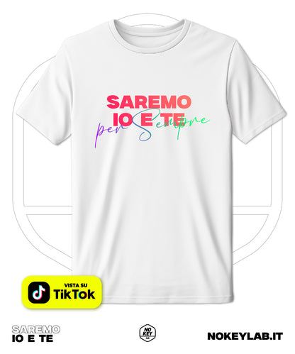 T-Shirt "Saremo Io e Te" – Limited Edition Sanremo 2026