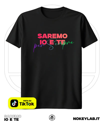 T-Shirt "Saremo Io e Te" – Limited Edition Sanremo 2026