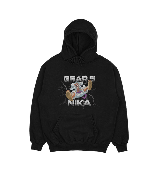 Felpa con cappuccio Luffy Gear 5